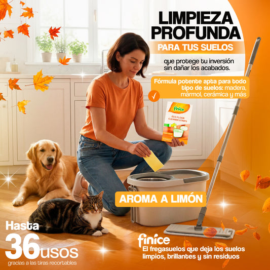 Tiras limpiadoras de suelos ecológicas - VAMZ