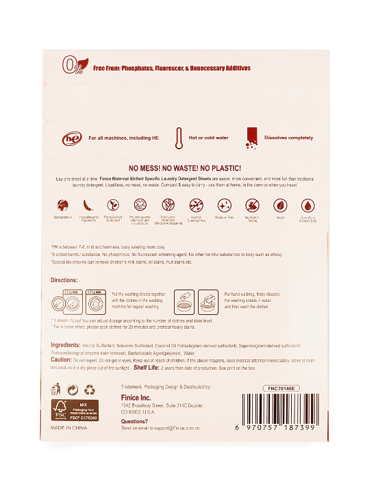 Detergente ecológico para ropa de bebé y embarazadas - VAMZ