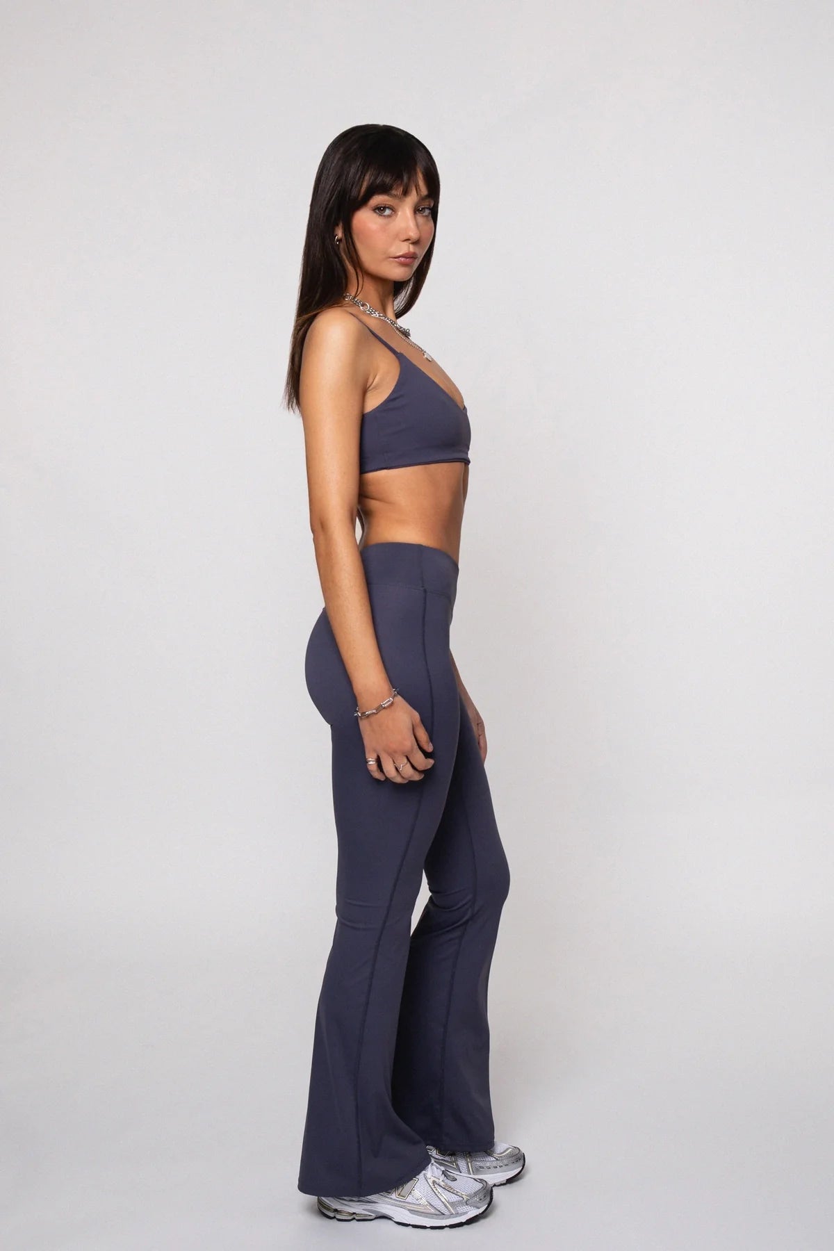 Pantalones acampanados Utopie Azul Grisáceo