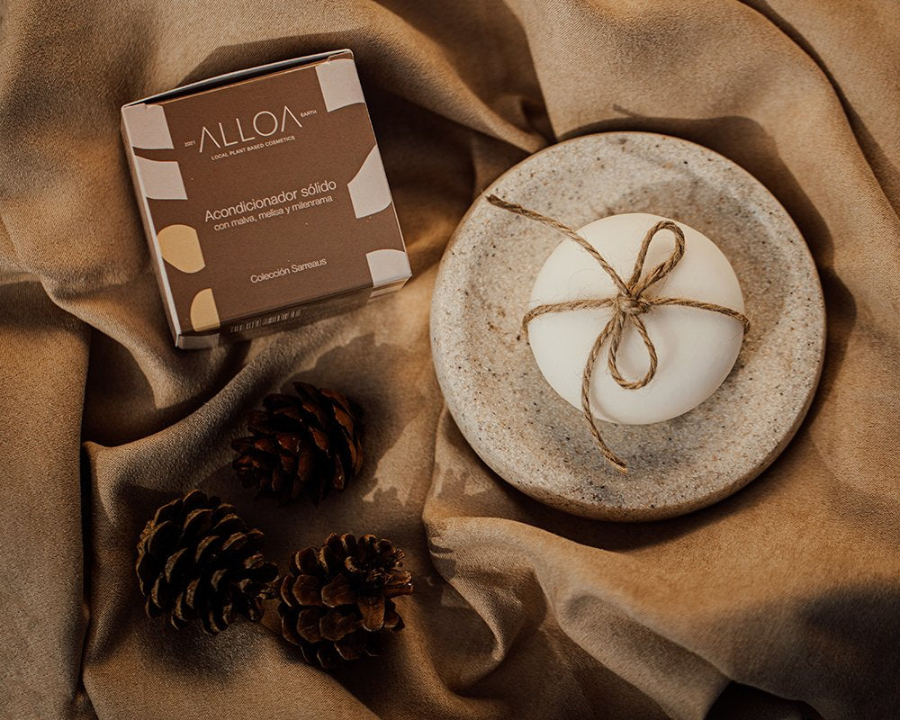 Acondicionador hidratante sólido Alloa
