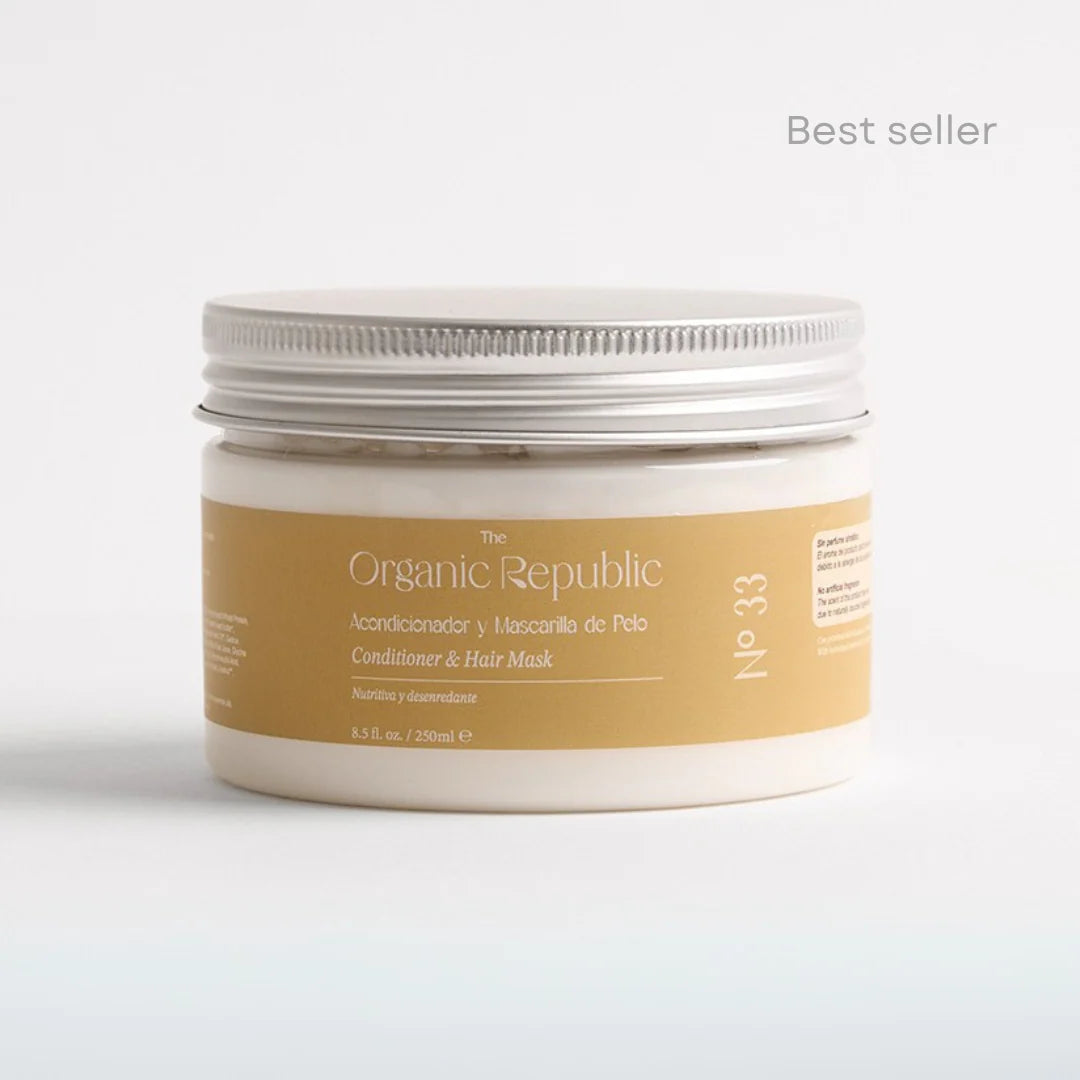 Acondicionador y mascarilla capilar Cedro Fresco Nº 33