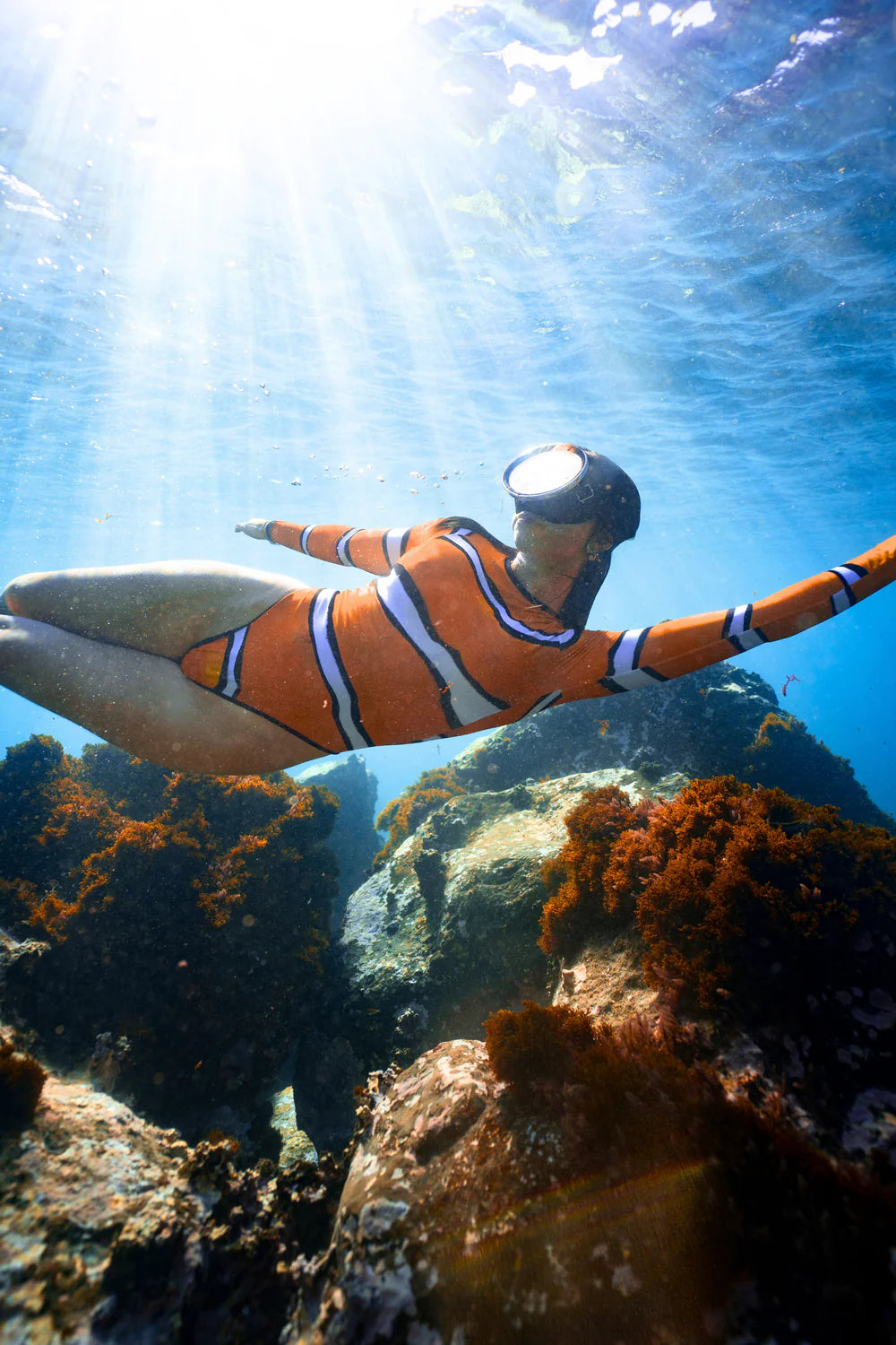 Traje de baño de surf con tiburón ballena - FitPlanet