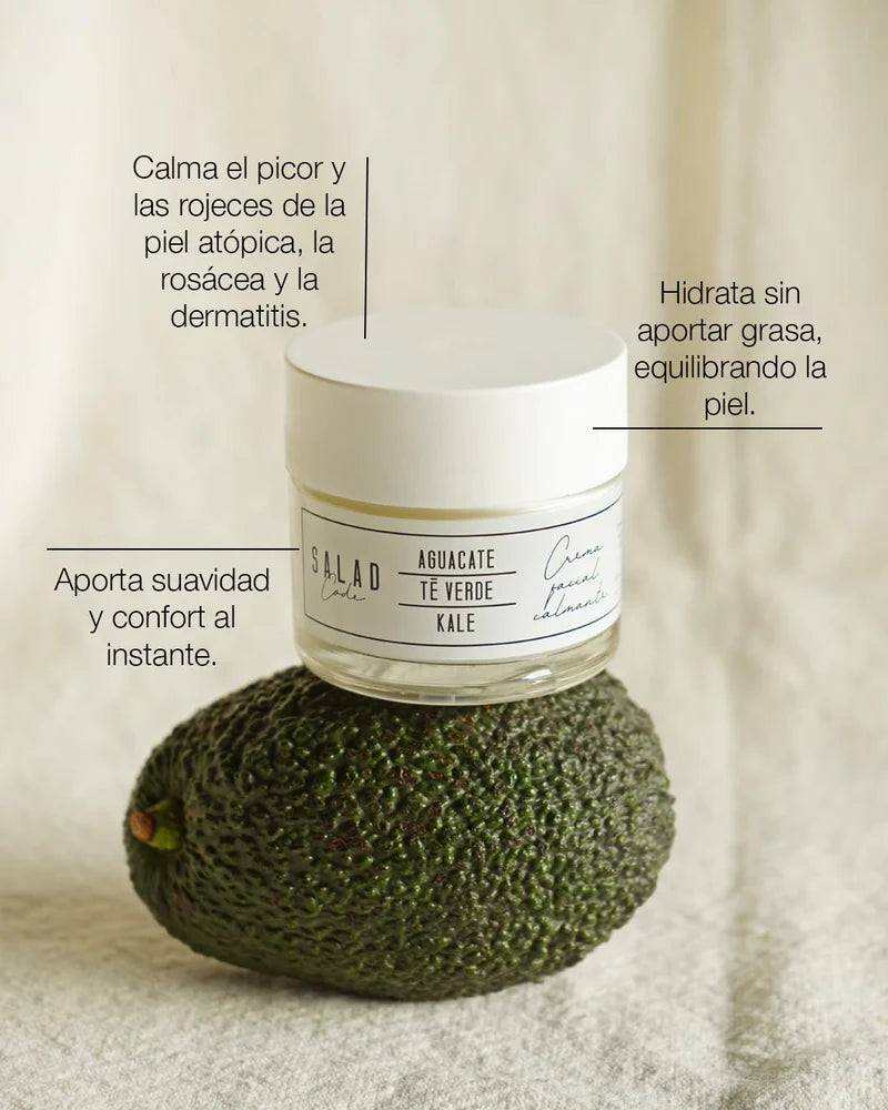 Crema facial hidratante y calmante Salad Code