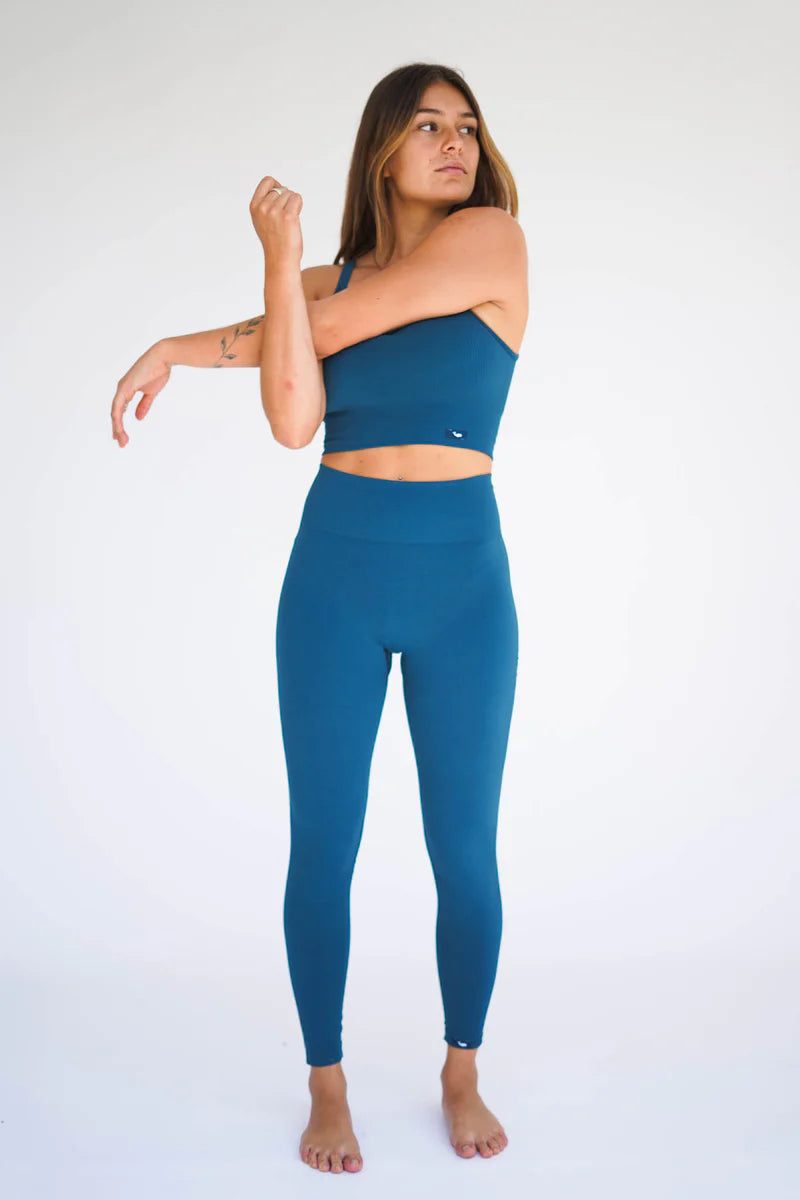 Cachalot Leggings Blue - FitPlanet
