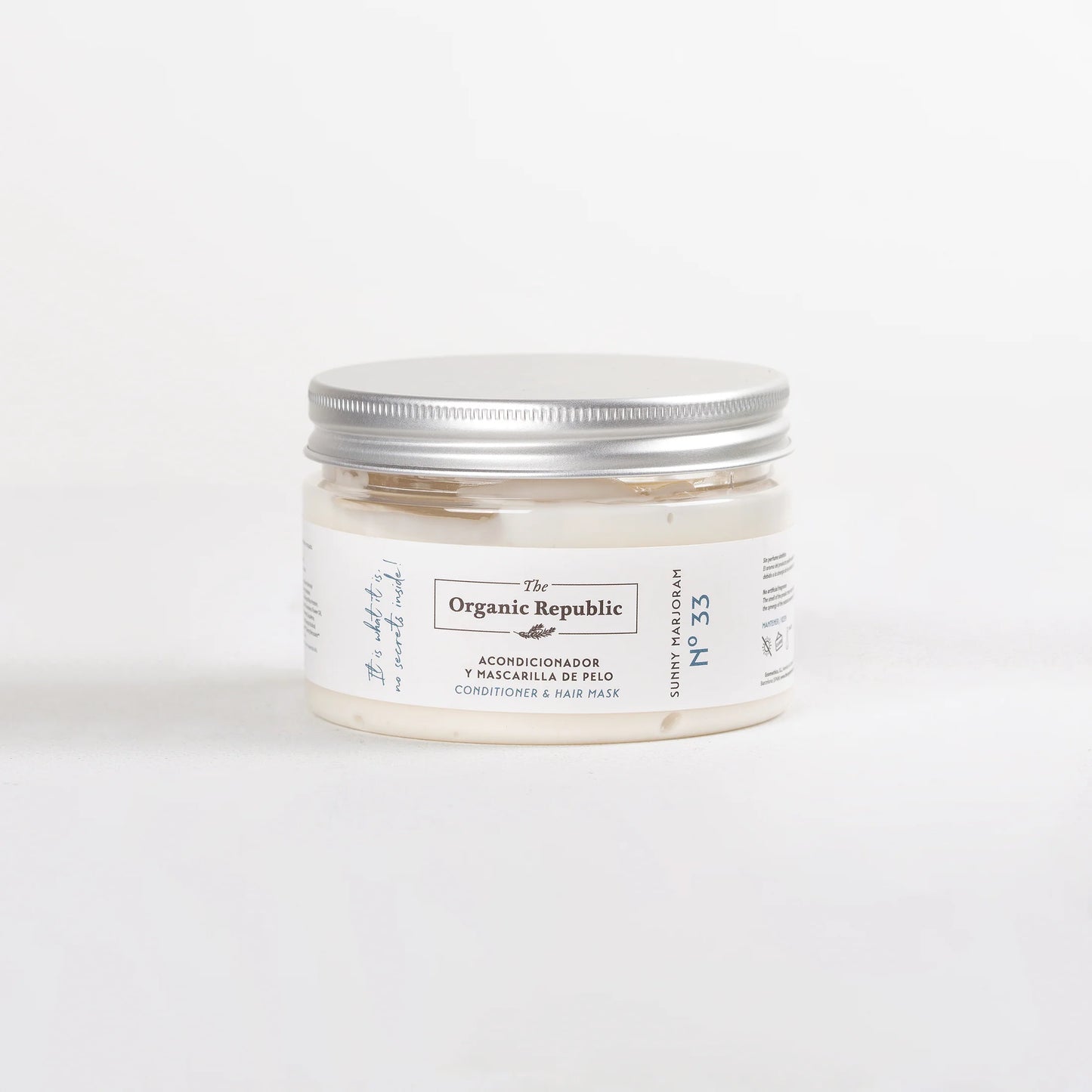 Acondicionador y mascarilla capilar Cedro Fresco Nº 33