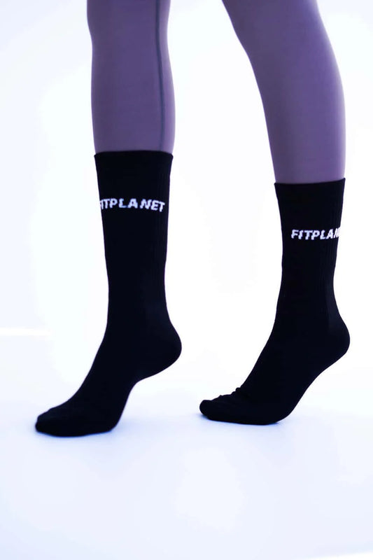 Calcetines orgánicos negros