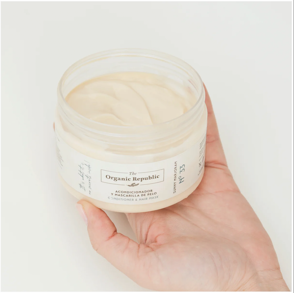 Acondicionador y mascarilla capilar Cedro Fresco Nº 33