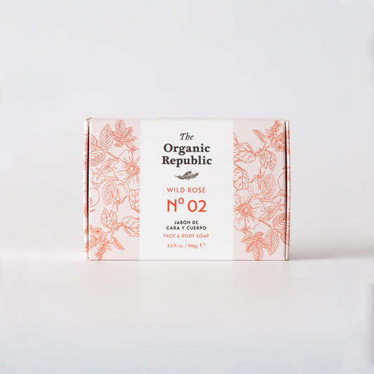 Jabón en pastilla rosa silvestre Nº 02