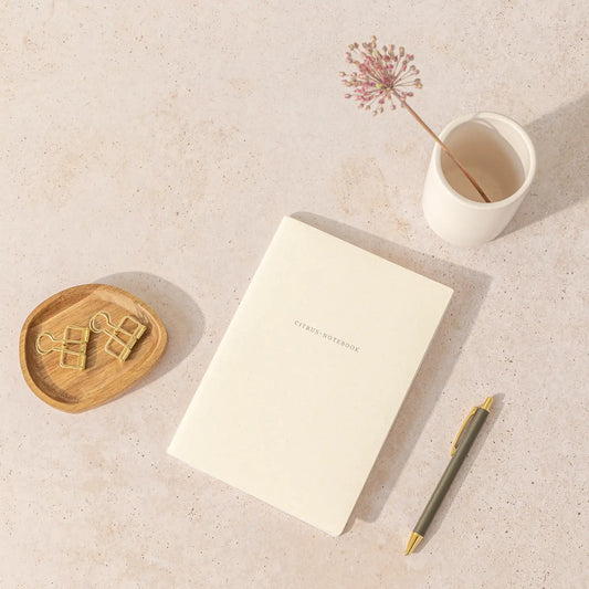 Organic Notebook Citrus A5