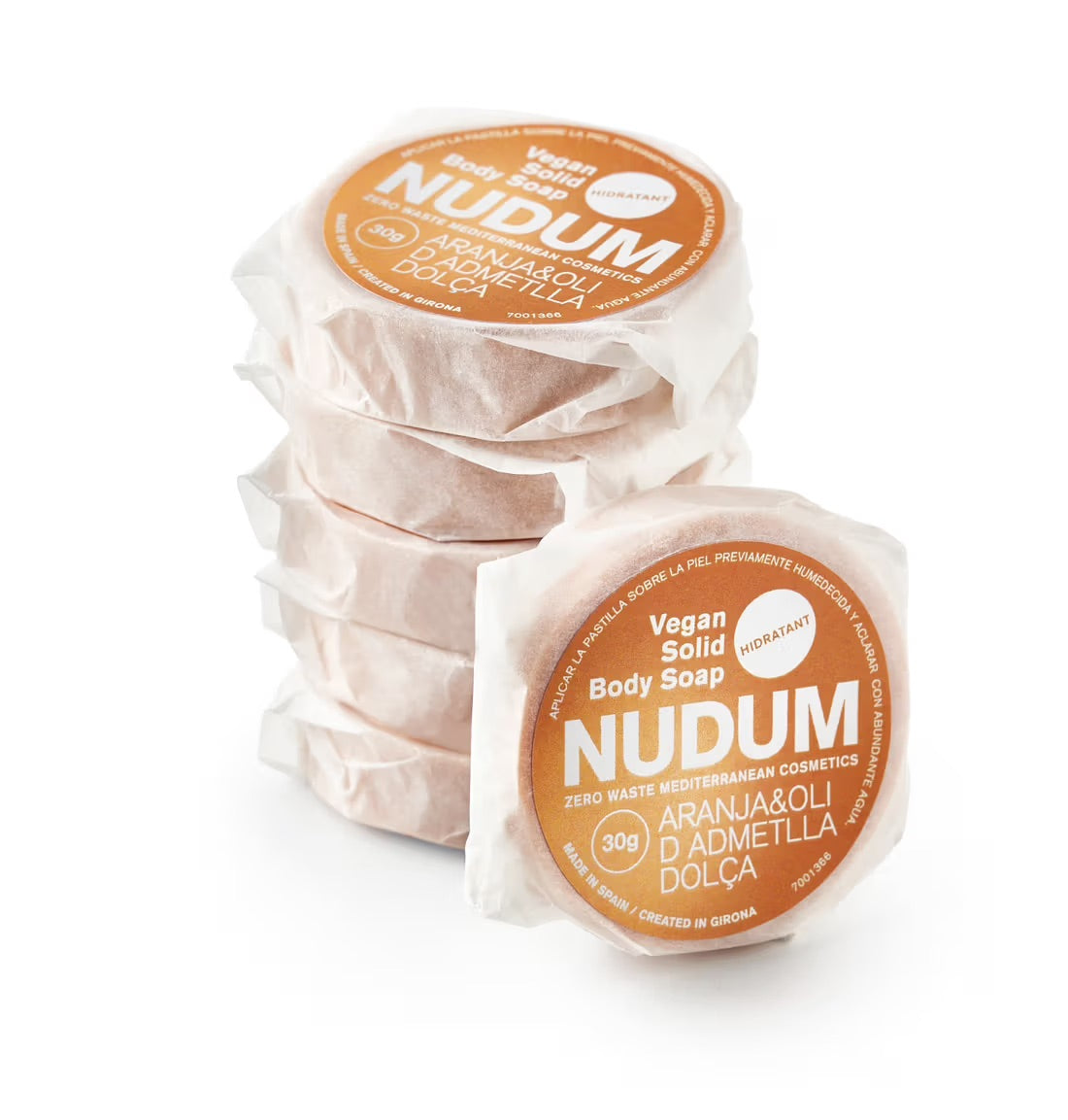 Mini barra de jabón hidratante