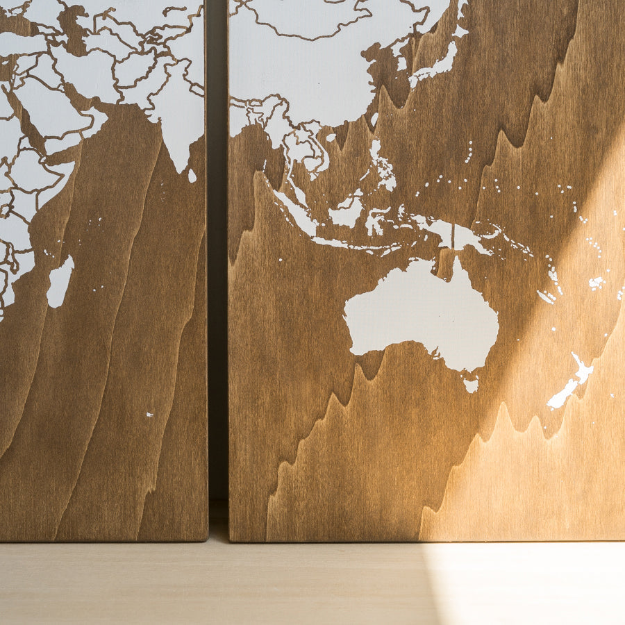 Mapa de madera - Woody Map Wooden Edition----Misswood