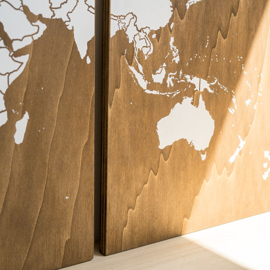 Mapa de madera - Woody Map Wooden Edition----Misswood