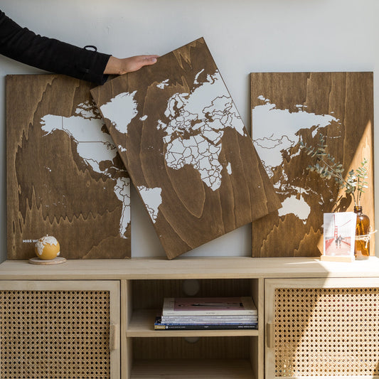 Mapa de madera - Woody Map Wooden Edition----Misswood
