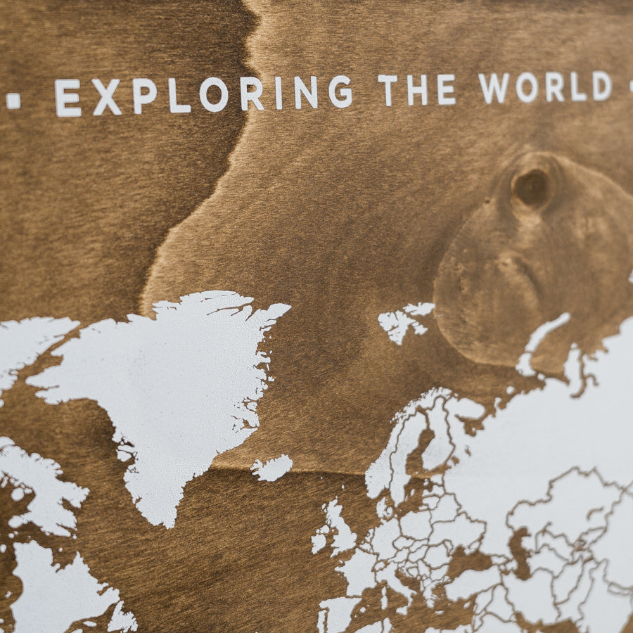 Mapa de madera - Woody Map Wooden Edition----Misswood