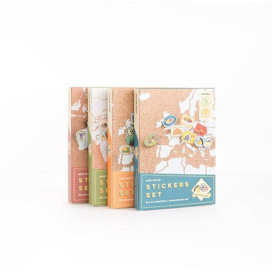 Banderitas Decorativas - Stickers Set----Misswood