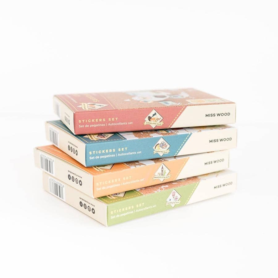 Banderitas Decorativas - Stickers Set----Misswood