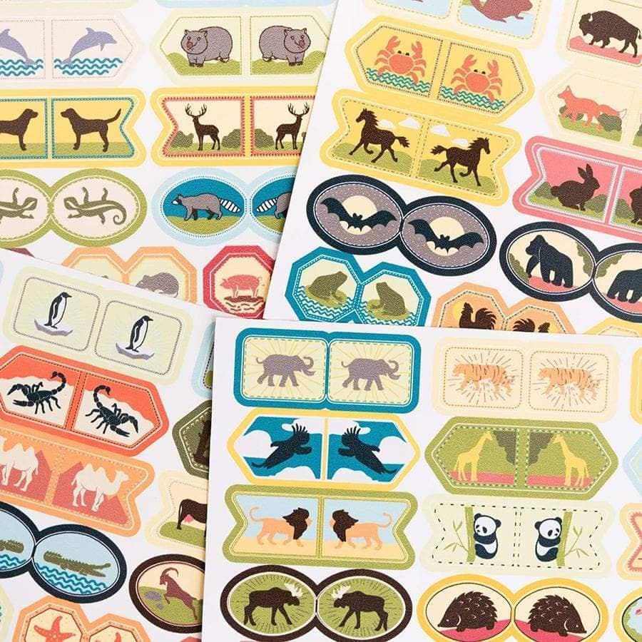 Banderitas Decorativas - Stickers Set----Misswood