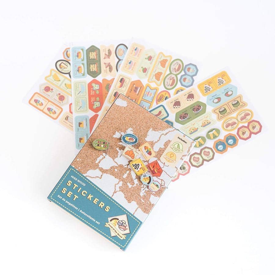 Banderitas Decorativas - Stickers Set----Misswood