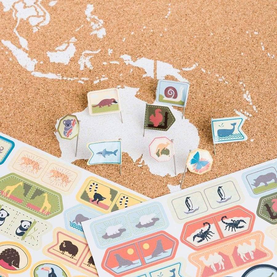 Banderitas Decorativas - Stickers Set----Misswood