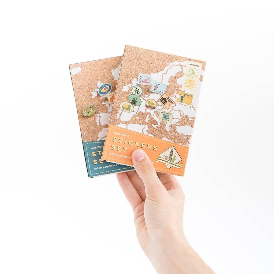Banderitas Decorativas - Stickers Set----Misswood