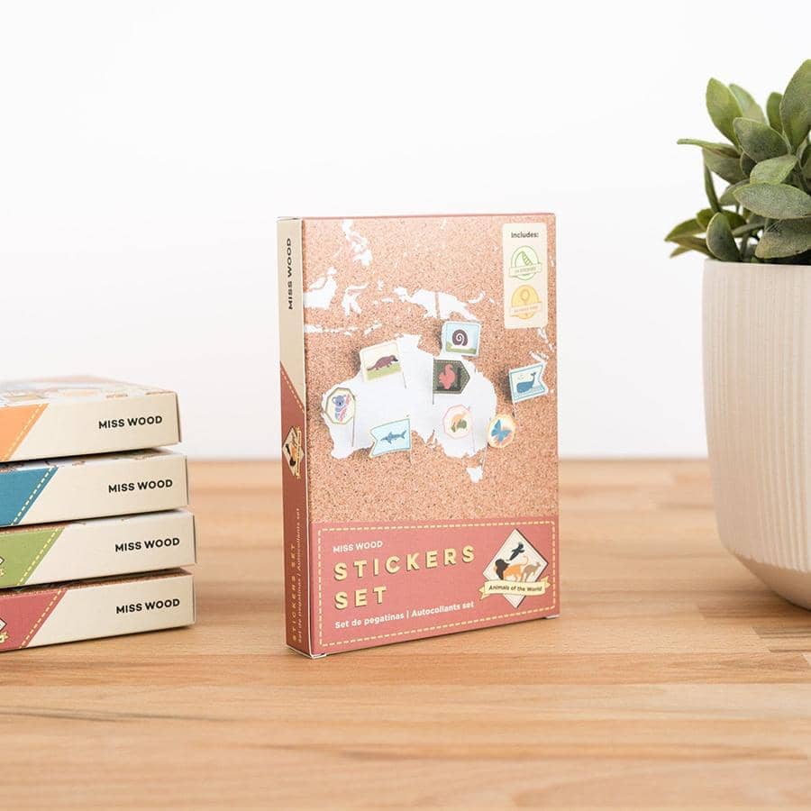 Banderitas Decorativas - Stickers Set-Animales-Animales--Misswood