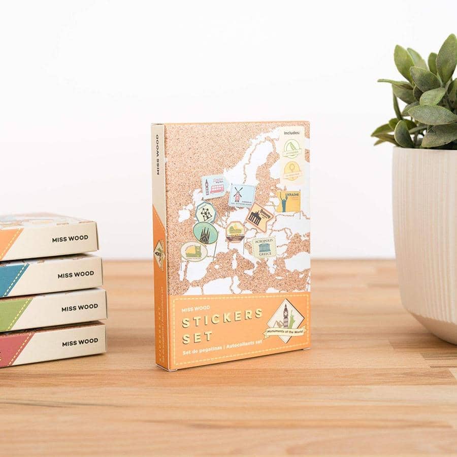 Banderitas Decorativas - Stickers Set-Monumentos-Monumentos--Misswood