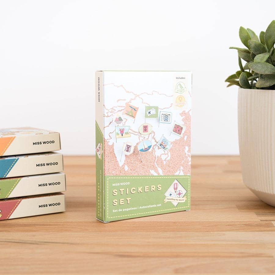 Banderitas Decorativas - Stickers Set----Misswood