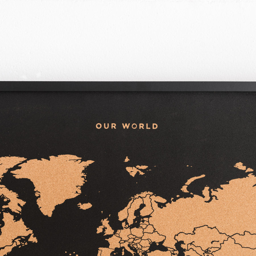Mapamundi corcho - Woody Map Special Edition----Misswood