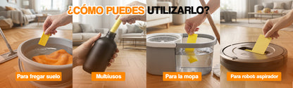 Tiras limpiadoras de suelos ecológicas - VAMZ 