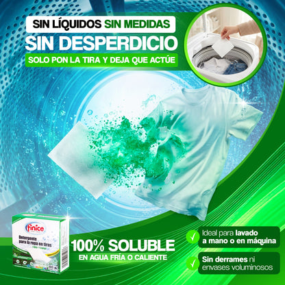 Tiras de detergente ecológicas - VAMZ