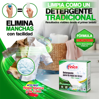 Tiras de detergente ecológicas - VAMZ