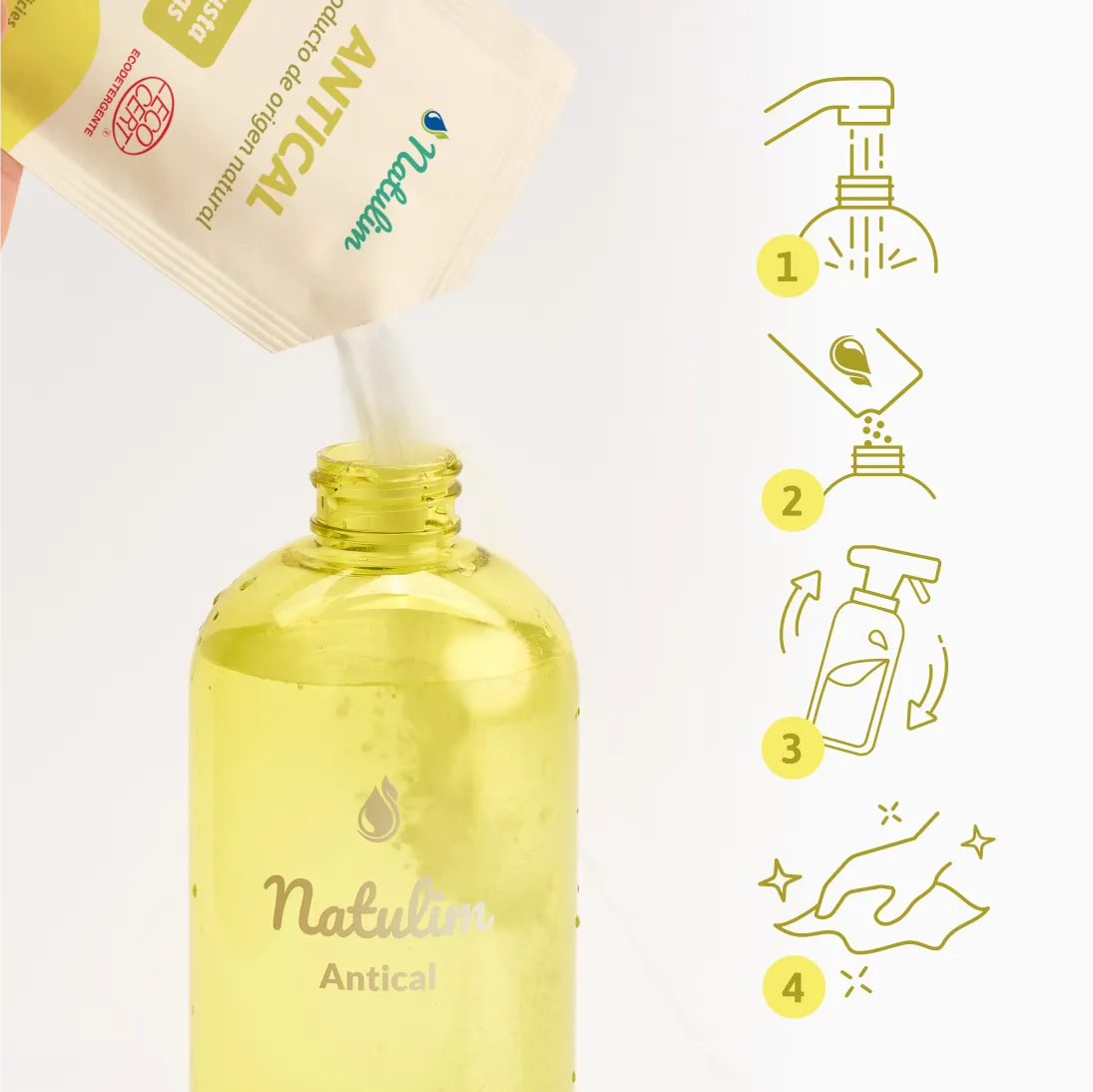 Bottle Glass Cleaner - Natulim