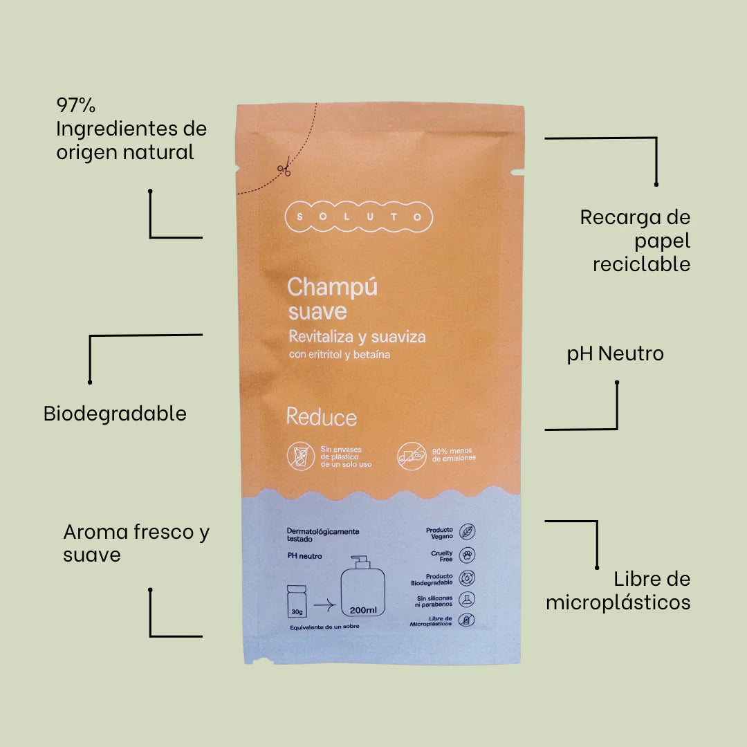 Champú Suave Soluto