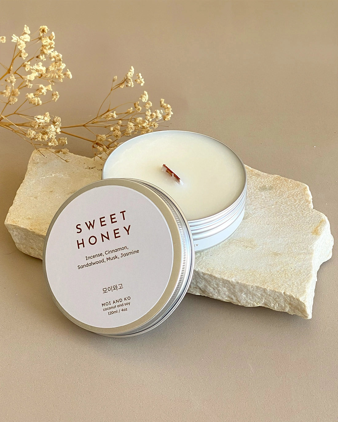 Sweet Honey Tin Can Candle
