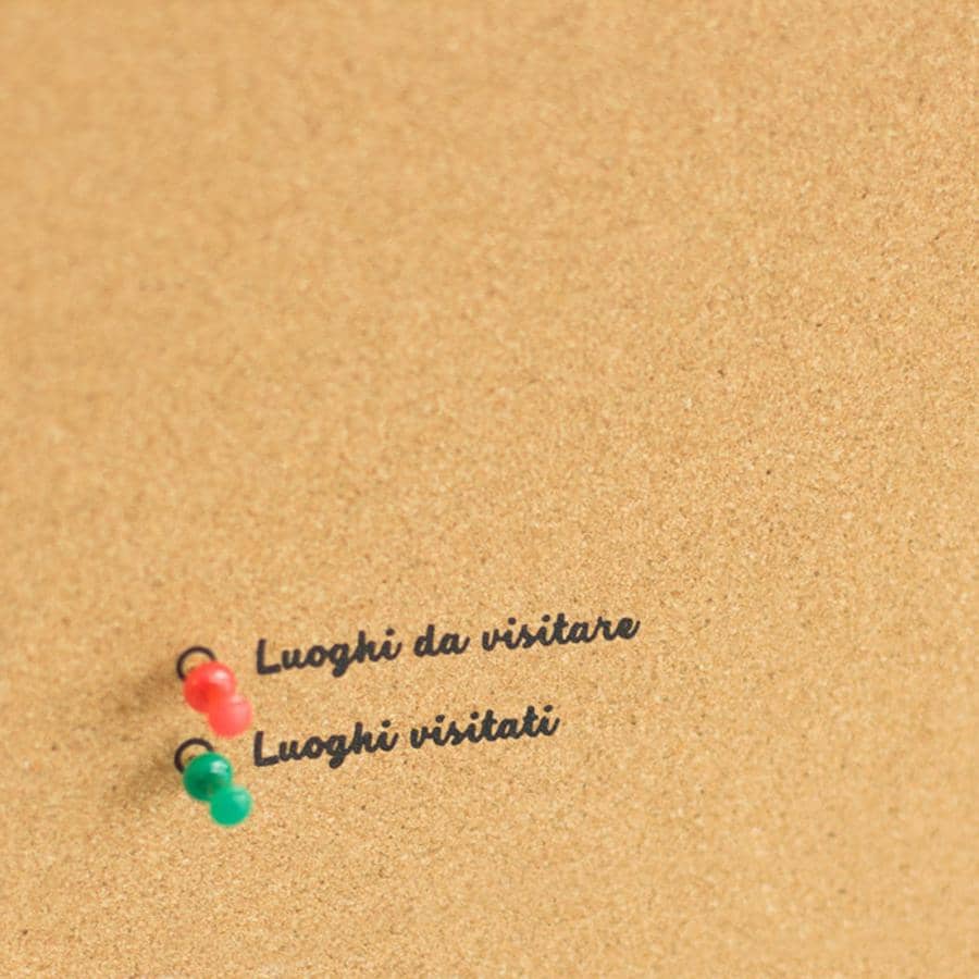 Mapa de corcho - Woody Map Natural Italia----Misswood