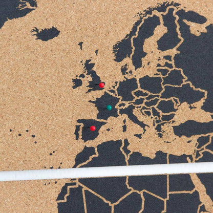 Mapa del mundo de corcho - Woody Map Natural Puzzle----Misswood