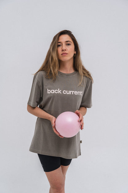 Unisex Printed ⁠Organic Cotton T-shirt Green Kelp