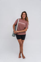 Camiseta unisex de algodón orgánico Dusty Rose
