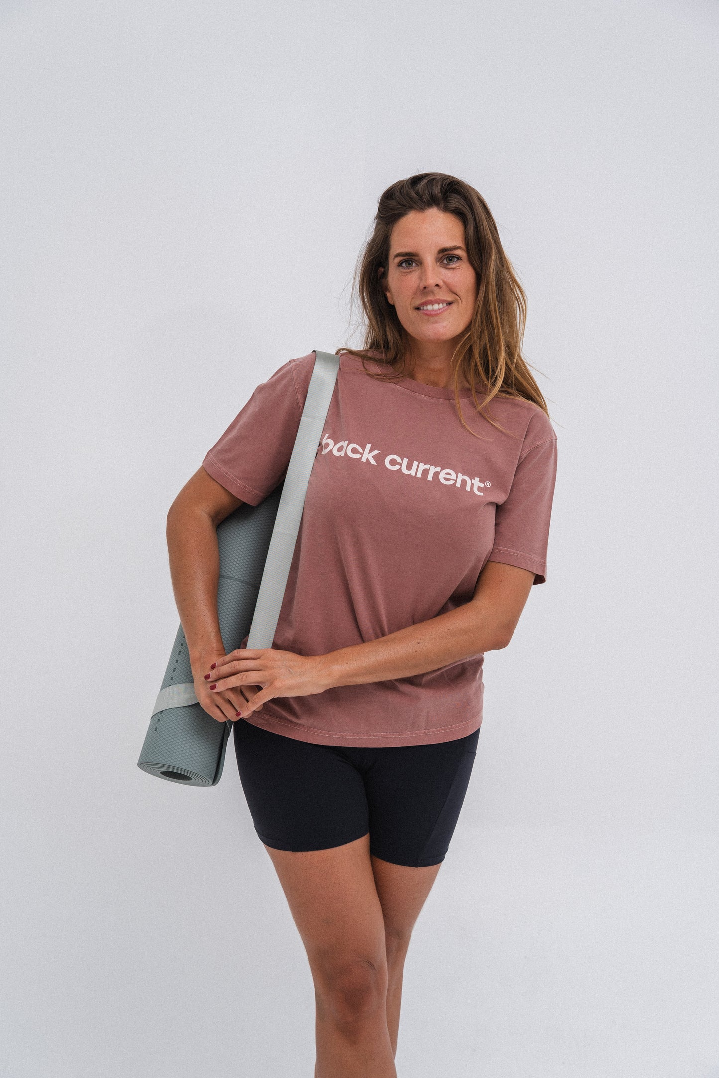 Unisex Printed ⁠Organic Cotton T-shirt Dusty Rose