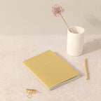 Organic Notebook Olive A5