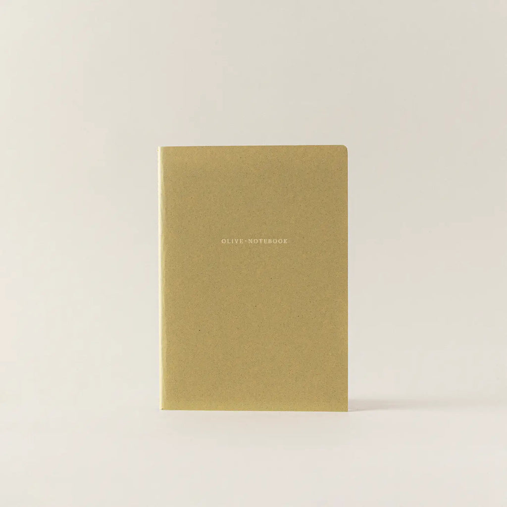 Organic Notebook Olive A5