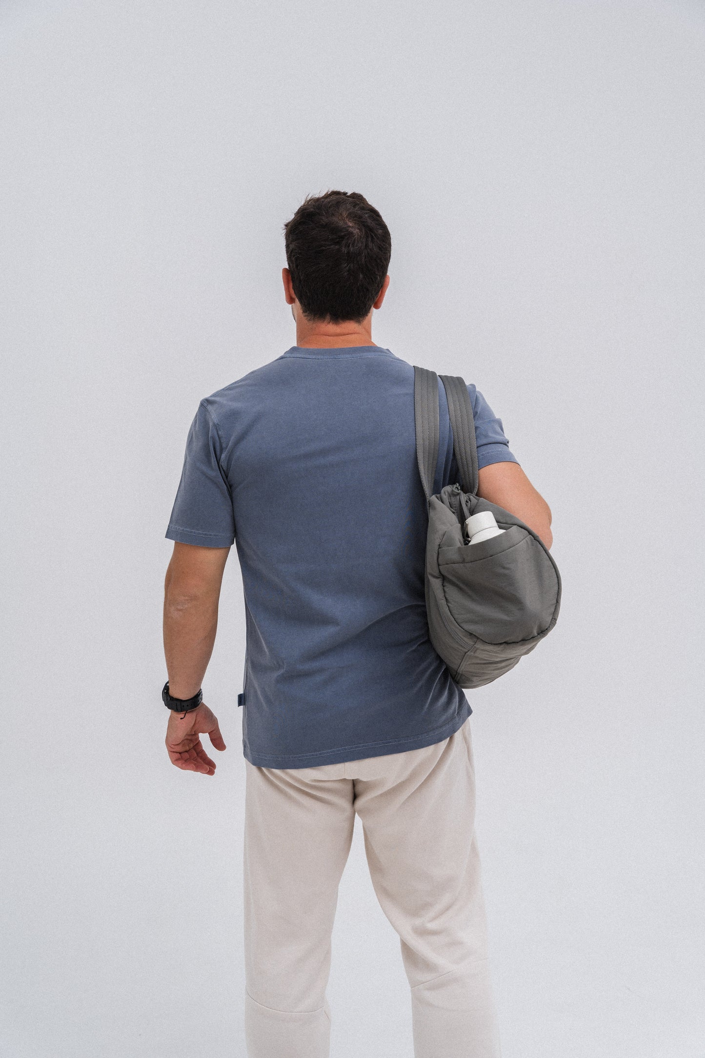 Unisex Printed ⁠Organic Cotton T-shirt Blue Storm