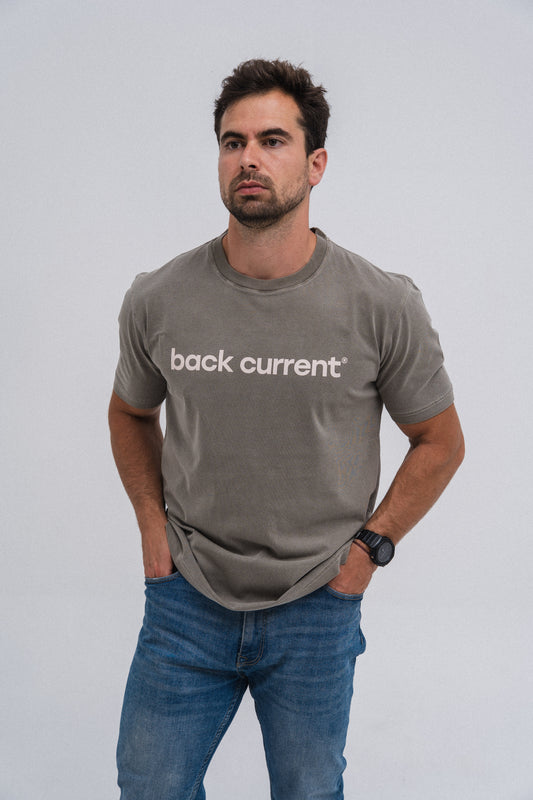 Unisex Printed ⁠Organic Cotton T-shirt Green Kelp