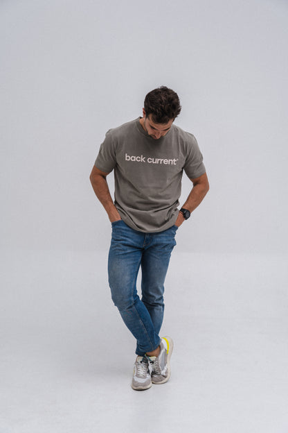 Unisex Printed ⁠Organic Cotton T-shirt Green Kelp