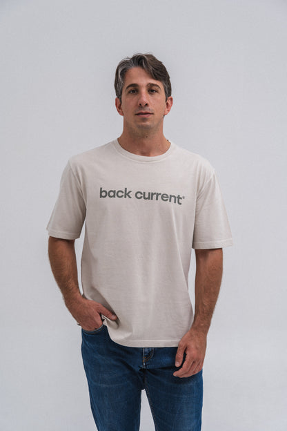 Unisex Printed ⁠Organic Cotton T-shirt White Pearl