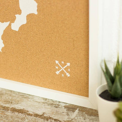 Mapa de corcho - Woody Map Natural Italia----Misswood
